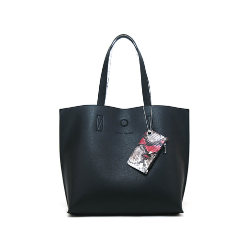 Bolsa tote NURIA MORERA doble vista Rupit color negro