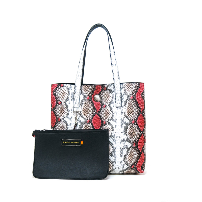 Bolsa tote NURIA MORERA doble vista Rupit color negro