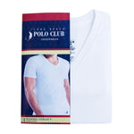 Playera cuello redondo POLO CLUB lisa para hombre