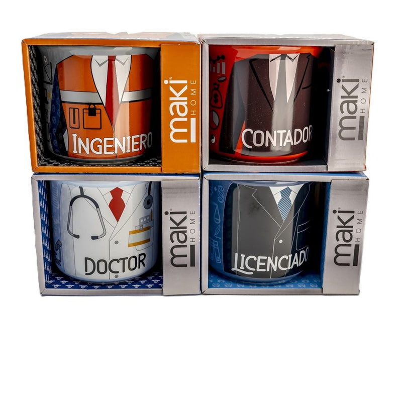 TAZA PORCELANA PROFESIONES 16OZ AM79-003