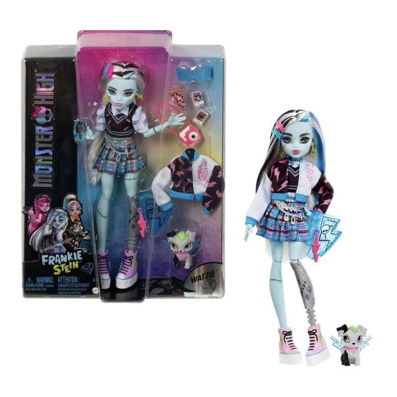 MONSTER HIGH MUÑECA FRANKIE ACCESORIOS HHK53