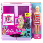 BARBIE F&B NUEVO CLÓSET DE LUJO Y MUÑECA HJL66