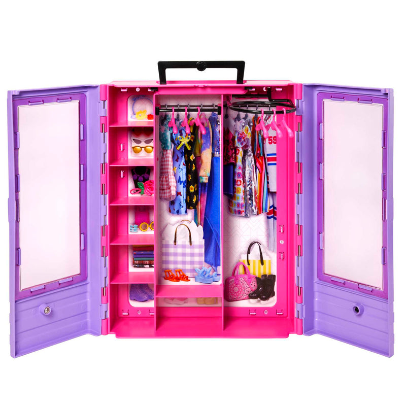 BARBIE F&B NUEVO CLÓSET DE LUJO Y MUÑECA HJL66