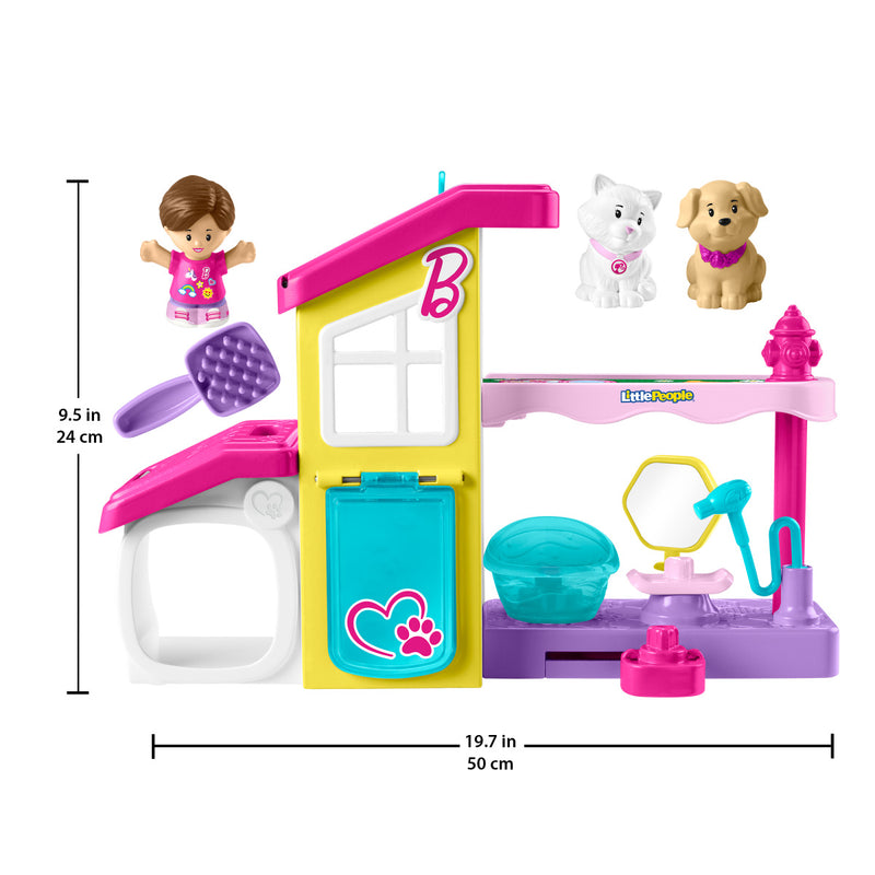 LITTLE PEOPLE BARBIE SPA DE MASCOTAS HJW76