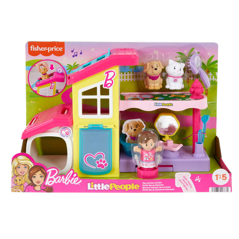 LITTLE PEOPLE BARBIE SPA DE MASCOTAS HJW76