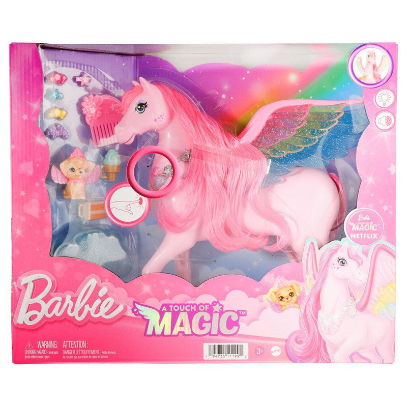 BARBIE A TOUCH OF MAGIC PEGASO HLC40