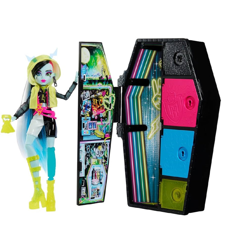 MONSTER HIGH SECRETS SUSTOS NEÓN FRANKIE HNF79