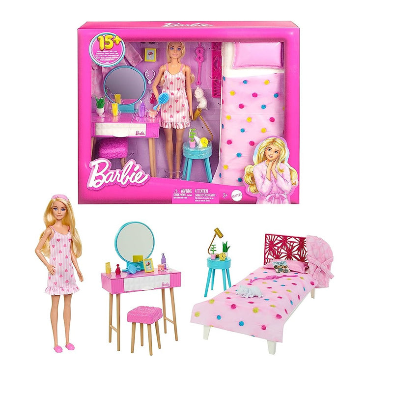 BARBIE SET DE JUEGO CUARTO DE LOS SUEÑOS HPT55