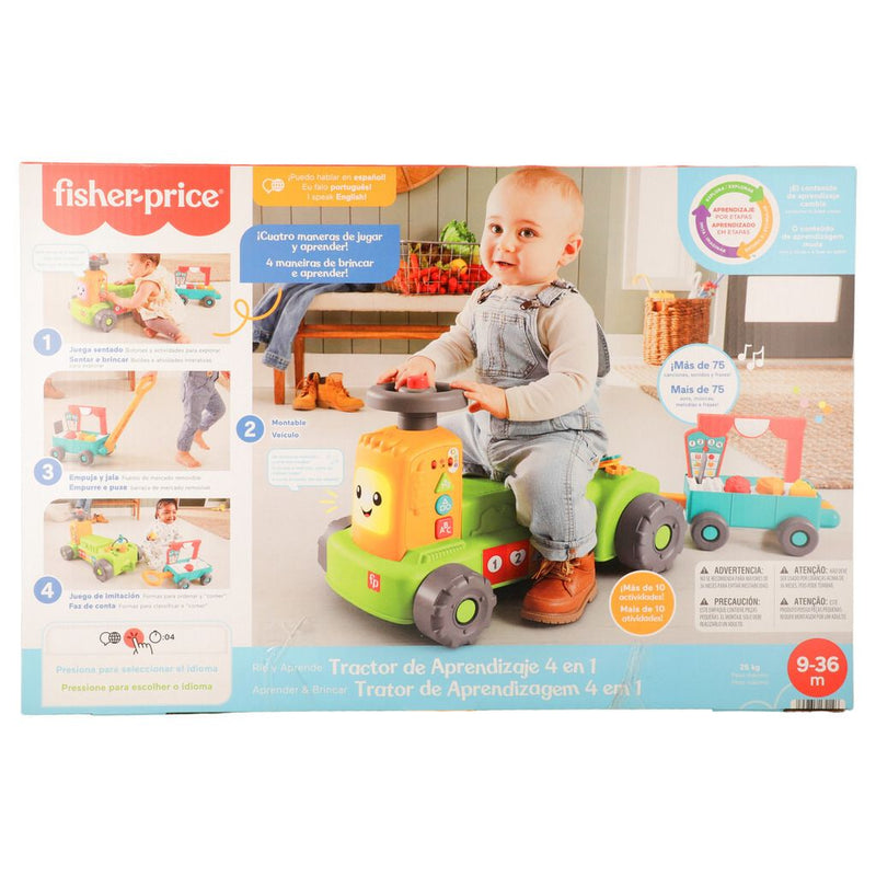 FISHER-PRICE TRACTOR DE APRENDIZAJE 4-1 HRB84