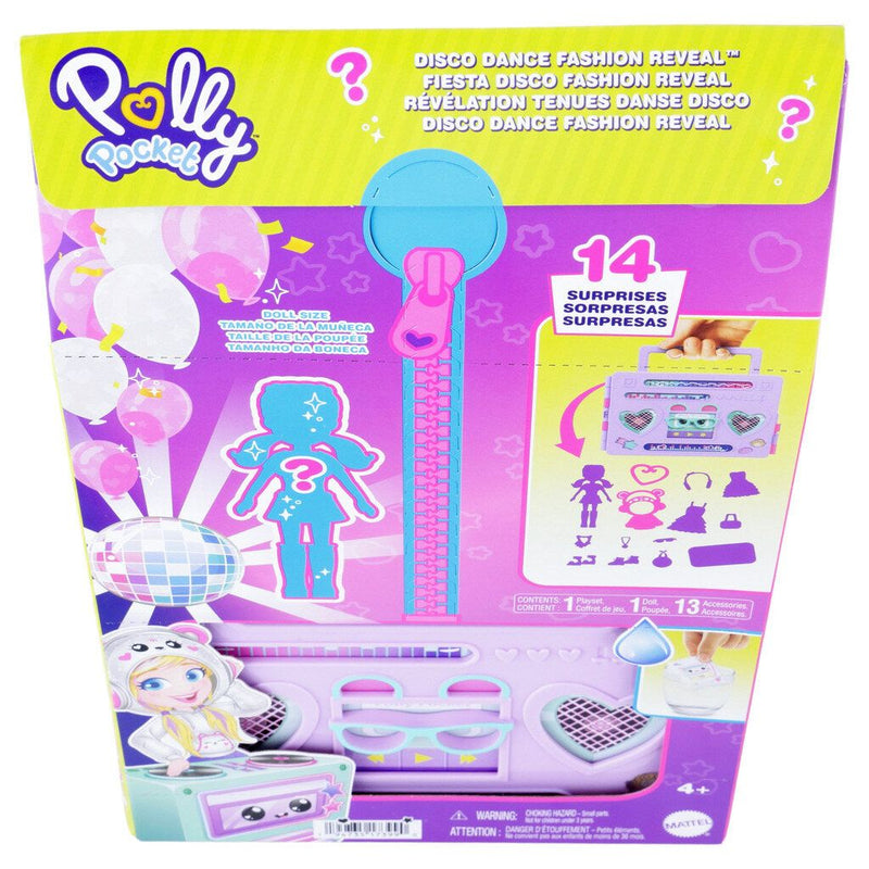 POLLY POCKET FIESTA DISCO FASHION REVEAL HRD65