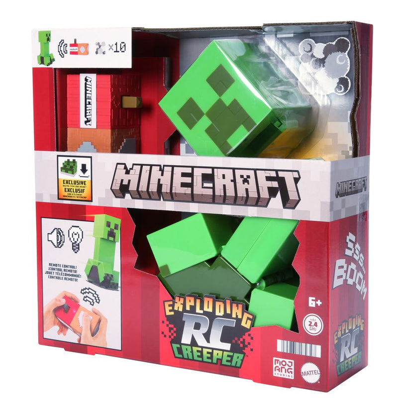 MINECRAFT CREEPER EXPLOSIVO CON CONTROL HRR48