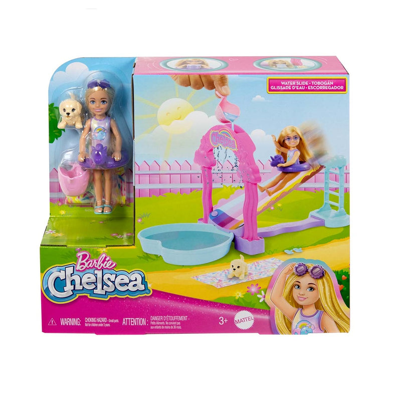 BARBIE CHELSEA RESBALADILLA DE AGUA HTK39