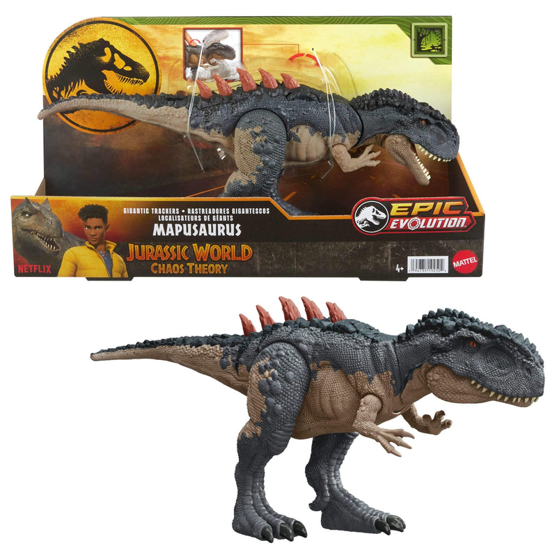 JURASSIC WORLD RASTREADORES MAPUSAURUS HTK81