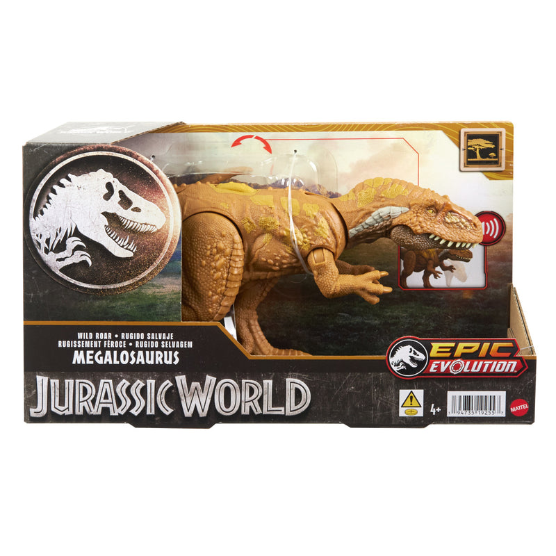 JW RUGIDO SALVAJE MEGALOSAURUS HTK73