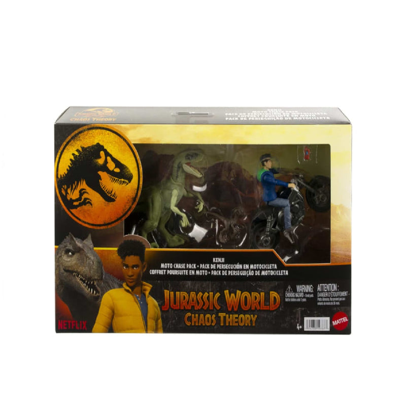 JURASSIC WORLD ANIMADO PACK KENJI Y MOTO HTV75