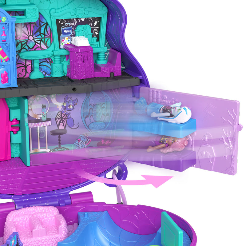 POLLY POCKET SET COMPACTO MONSTER HIGH HVV58