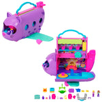 POLLY POCKET SET AVIÓN DE GATITO MICRO HWP19