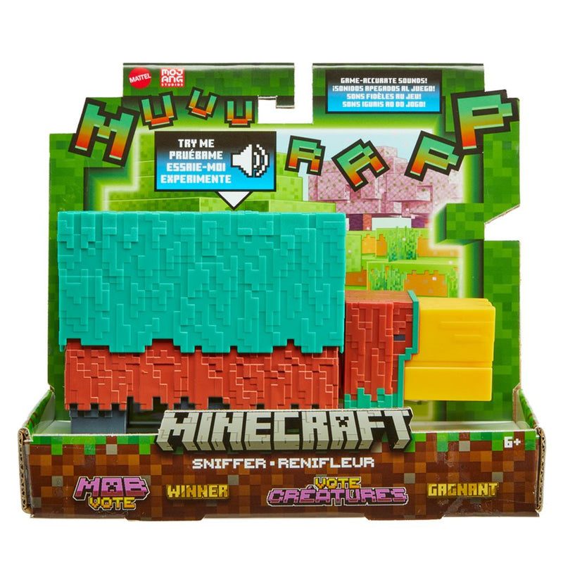 MINECRAFT FIGURA DE ACCIÓN SNIFFER 3.25" HXM85