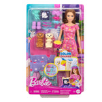 BARBIE SET FIESTA PIJAMAS CON PERRITOS HXN01