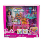 BARBIE SET SKIPPER CUIDADO DE GEMELOS HXM99