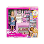 BARBIE SET DIVERSIÓN EN LA CAFETERÍA HXN94