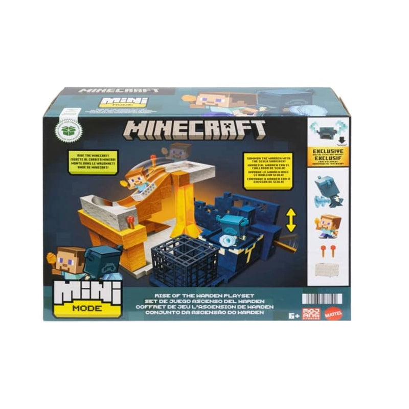 MINECRAFT SET MINI ASCENSO DEL WARDEN HXT72