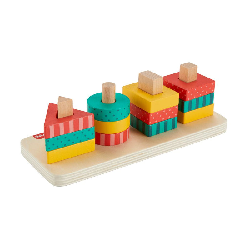 FISHER PRICE CLASIFICADOR DE FORMAS DE MADERA HXV05