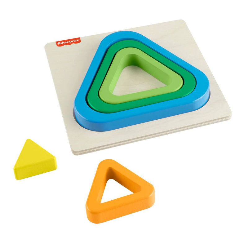 FISHER PRICE ROMPECABEZAS DE ARCOIRIS DE MADERA HXT98