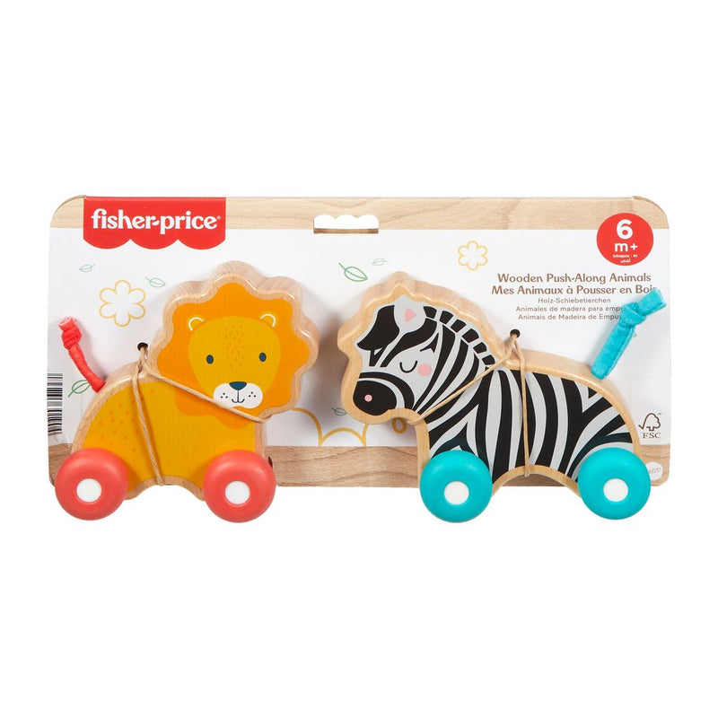 FISHER PRICE ANIMALITOS CAMINA CONMIGO MADERA JFN19