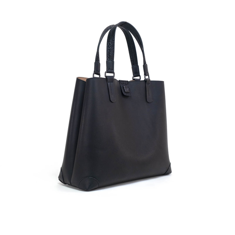Bolsa tote 2 en 1 NURIA MORERA Pruit color negro