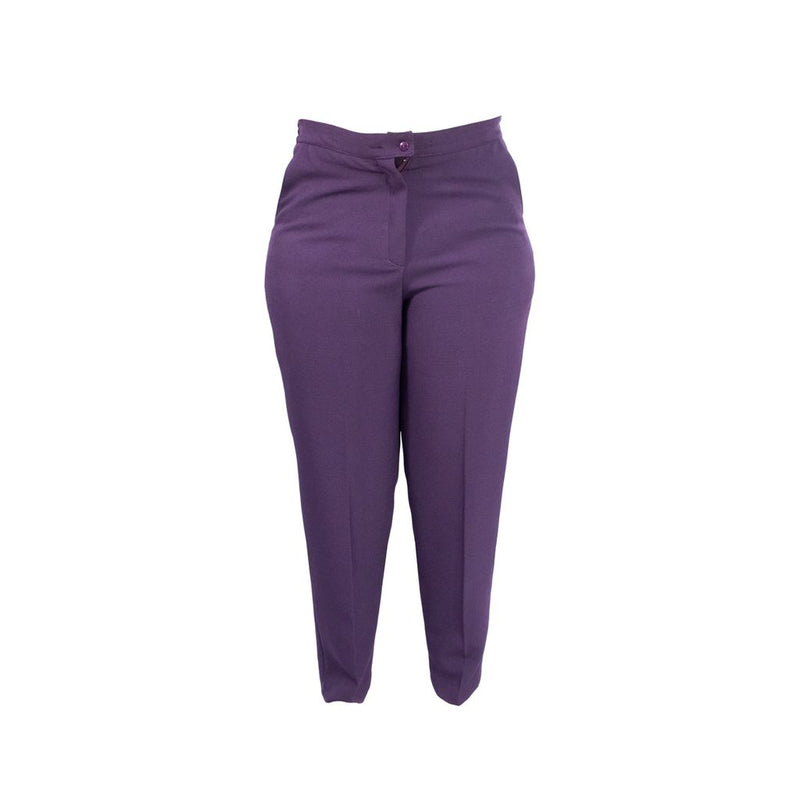 Pantalón formar curvy SAISKA con elástico en la cintura para mujer