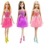 BARBIE GLITZ VESTIDO DE NOCHE SORPRESA T7580