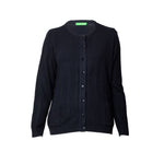 Sueter casual STREMY con cuello redondo y aplicaciones en tela para mujer