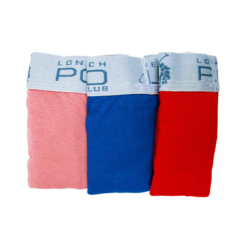 3Pack boxers largos LONG BEACH POLO CLUB para hombre