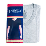 Playera cuello V YORKSHIRE lisa para hombre