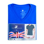 Playera cuello V YORKSHIRE lisa para hombre