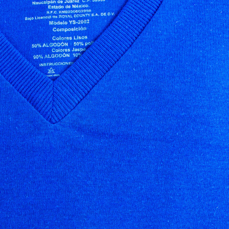 Playera cuello V YORKSHIRE lisa para hombre