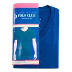 Playera cuello V YORKSHIRE lisa para hombre