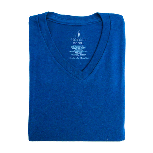 Playera cuello V YORKSHIRE lisa para hombre
