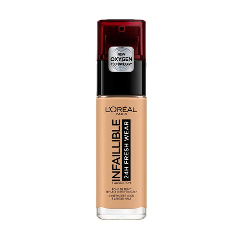 Base de Maquillaje Líquida L'Oréal Infallible 32H Fresh Wear 250 Sable Eclat 30 ml