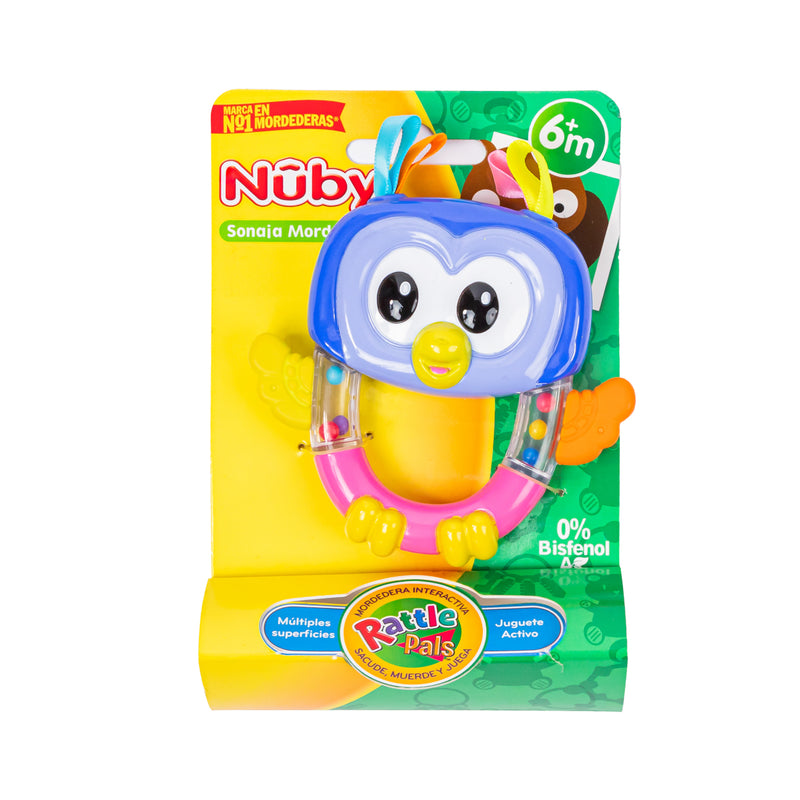 Sonaja en forma de animalitos NUBY para bebé