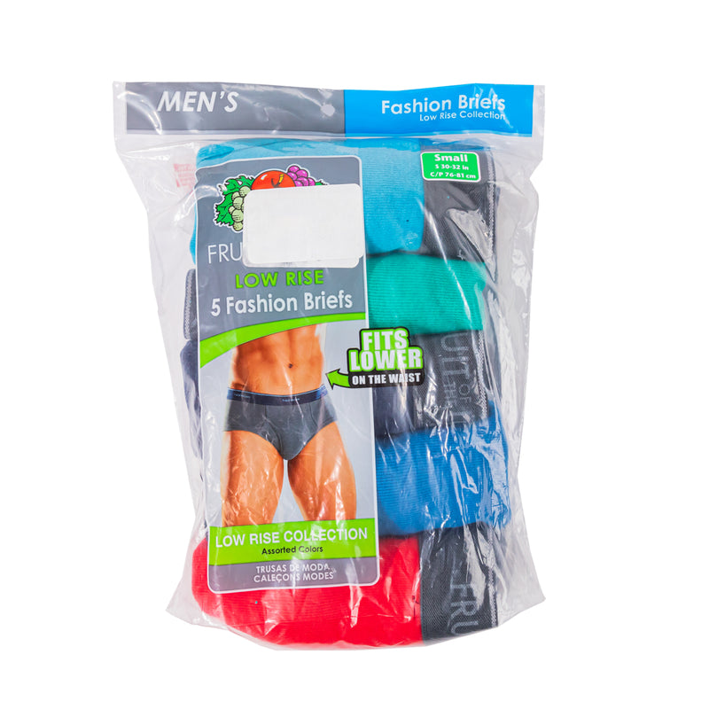 5Pack de trusas FRUIT OF THE LOOM para hombre