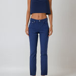 Pantalón de gabardina OGGI ATRACTION straight fit para mujer