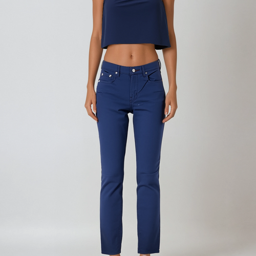 Pantalón de gabardina OGGI ATRACTION straight fit para mujer