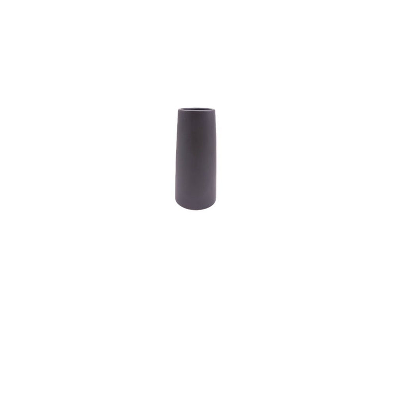 FLORERO NEGRO MATE 9X18 CMS 2415-5150
