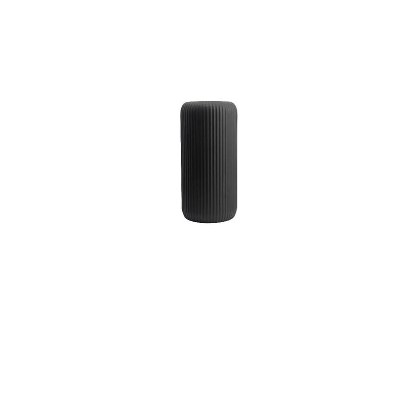 FLORERO NEGRO MATE 13.2 X 27 2415-5162