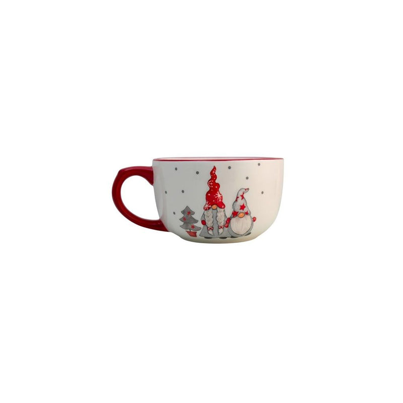 TAZA JUMBO GNOMO NAVIDAD 500ML 2415-5685