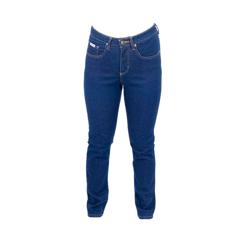 Jeans vaqueros DAYANA corte skinny con bolsos bordados para mujer