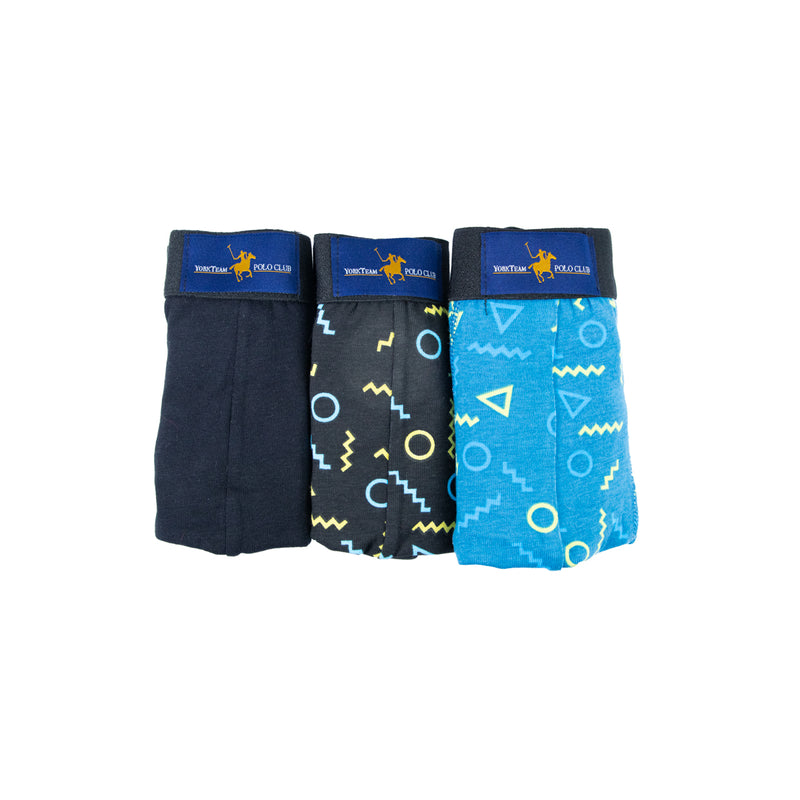 3Pack biker POLO CLUB colores para hombre