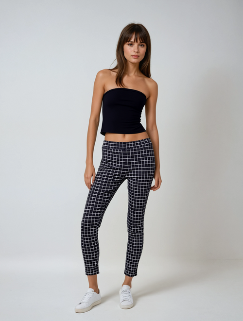 Pantalón stretch Alexis con resorte en la cintura para mujer